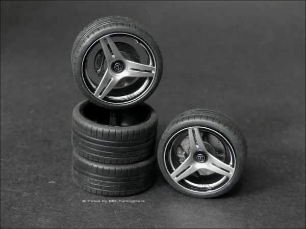 1:18 MB Brabus 750 Bodo.B. Edition Felgensatz